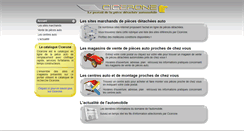Desktop Screenshot of cicerone.fr