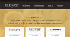 Desktop Screenshot of cicerone.org